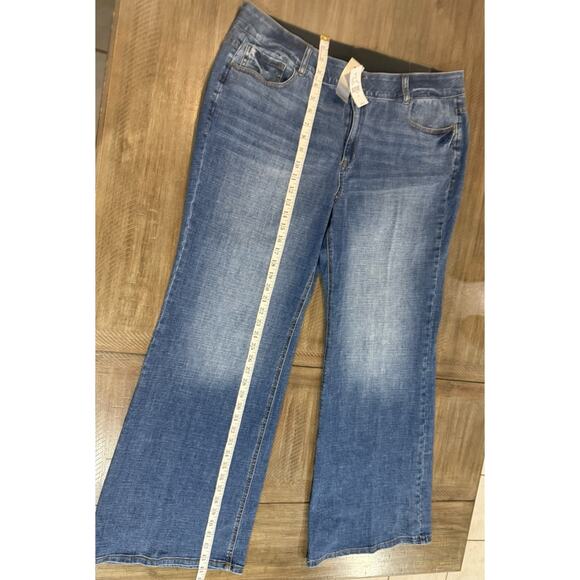 NWT Lane Bryant Venezia Mid Rise Stretch Denim Jeans Pants Women's Size 22 NEW - Picture 11 of 14